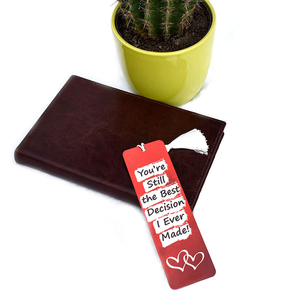 Bookmark and a book