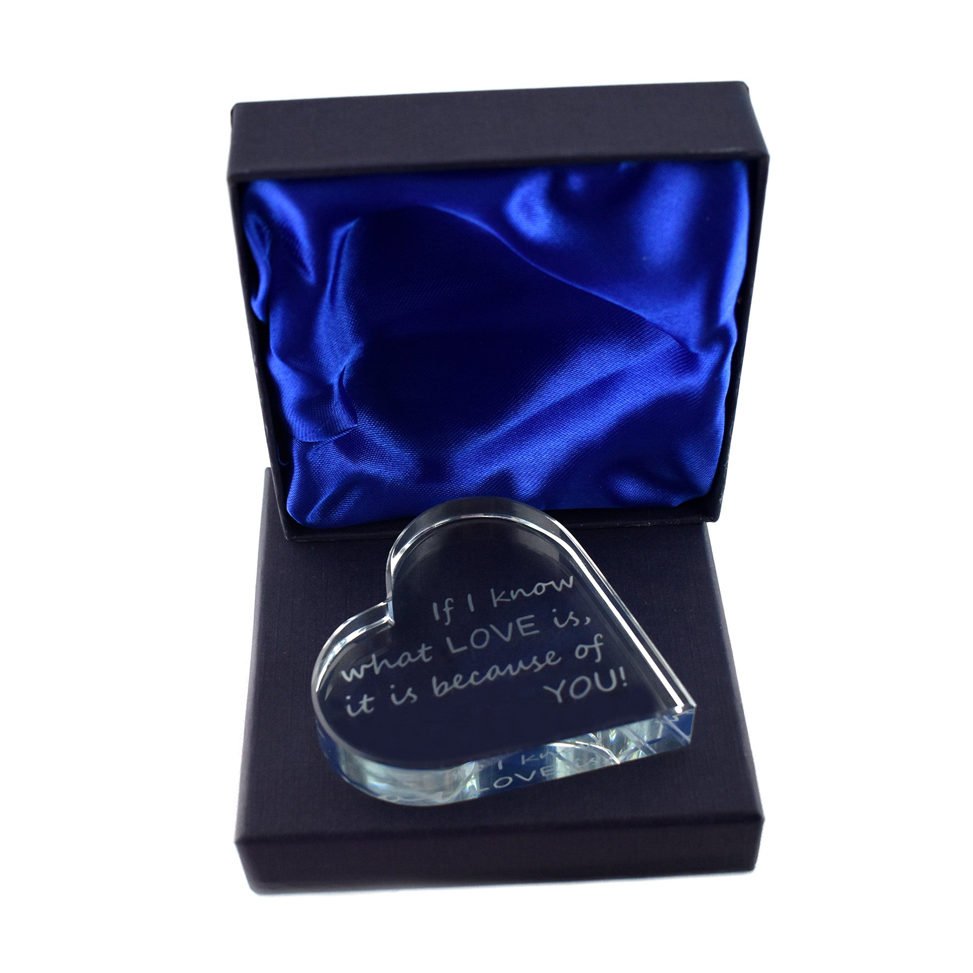 I Love You Heart Anniversary Gift for Partner