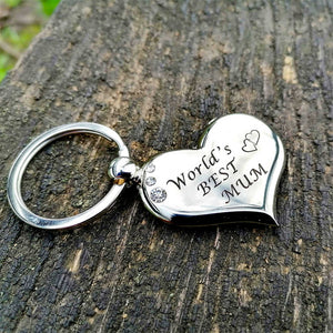 Worlds Best Mum Keychain